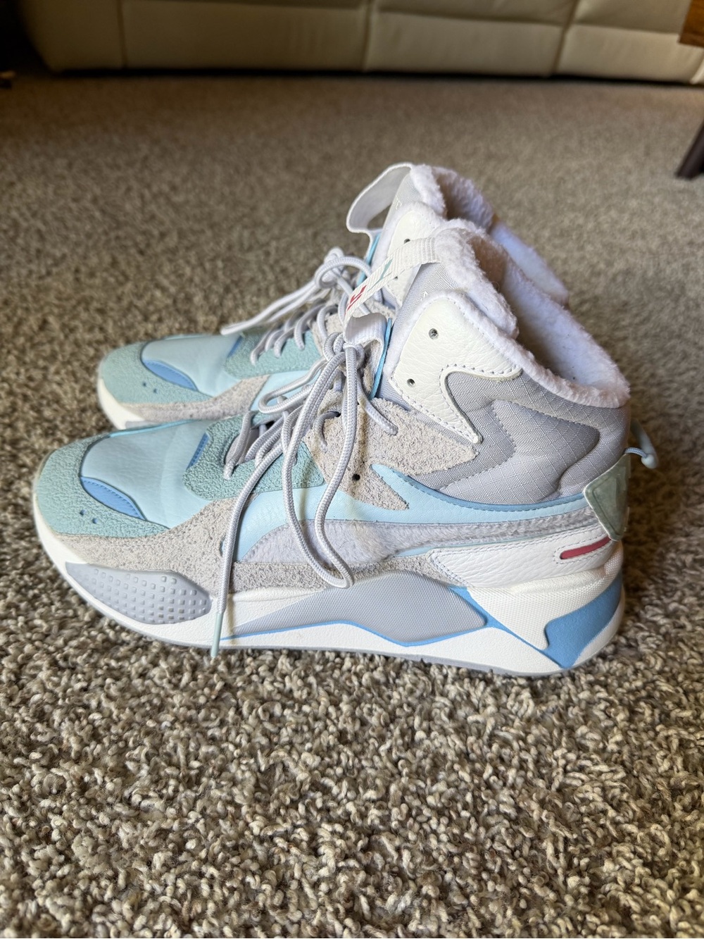Rare Puma RS‑X Mid Wtr 'Blue' Shoe Sneakers
